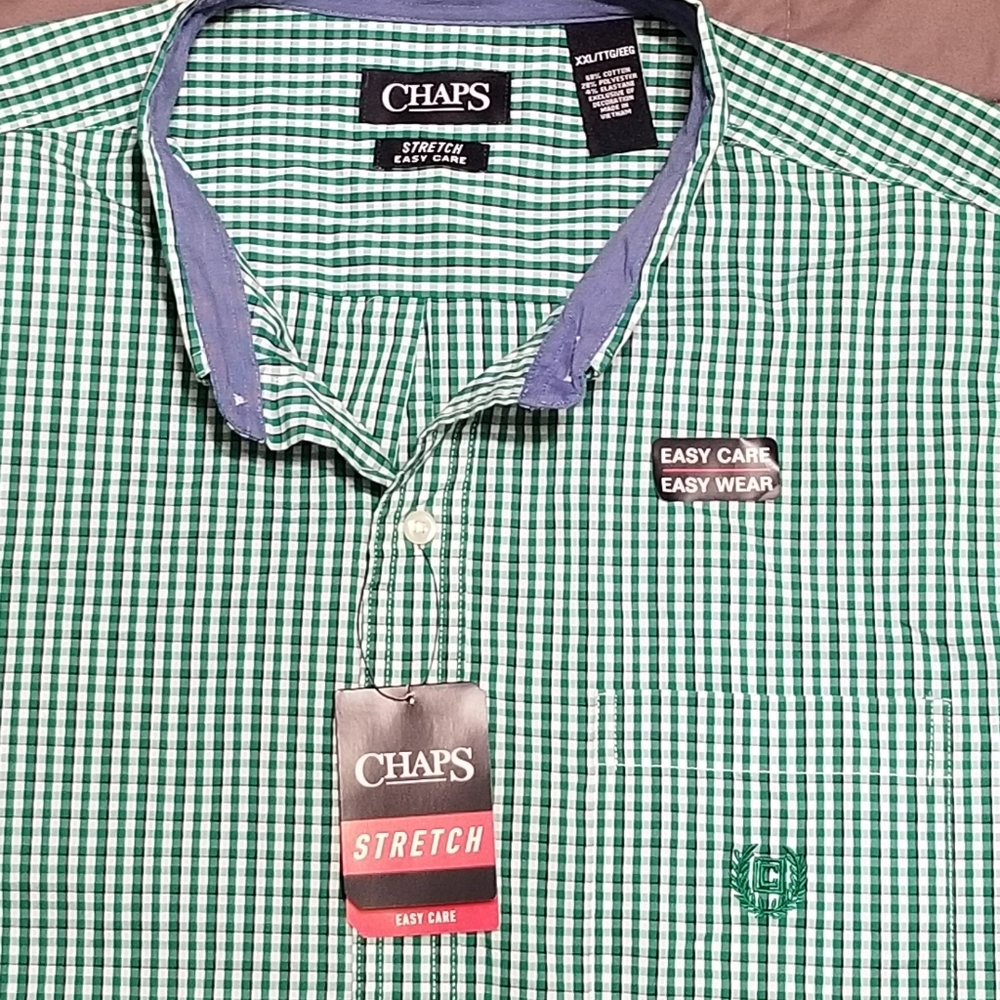 2/$24 🤵 CHAPS STRETCHY SHIRT 🎉 MY 1ST HOST PICK!